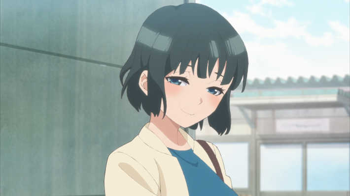 彼女を見てごらん