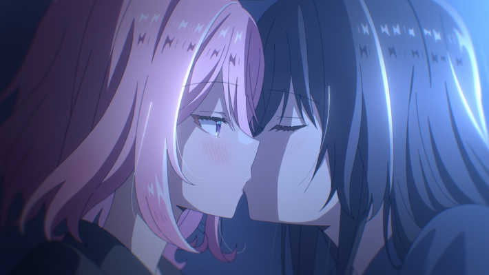 最後にキスをする