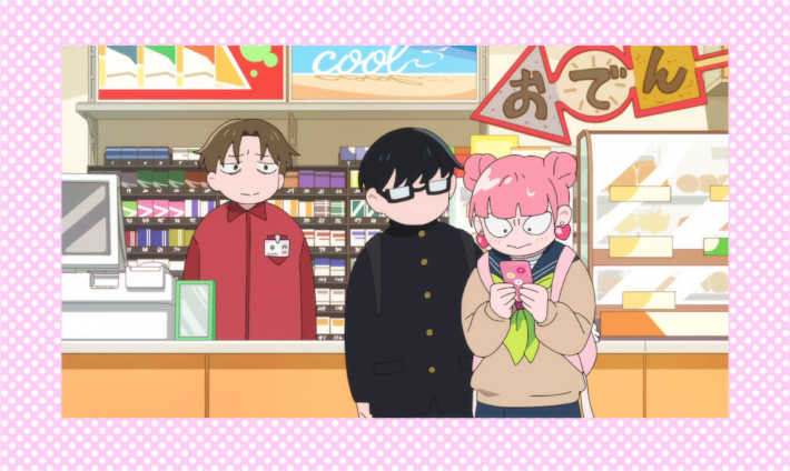 コンビニで日課デート