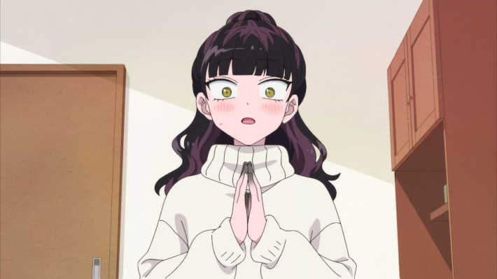 鈴木の指が黒く染まる
