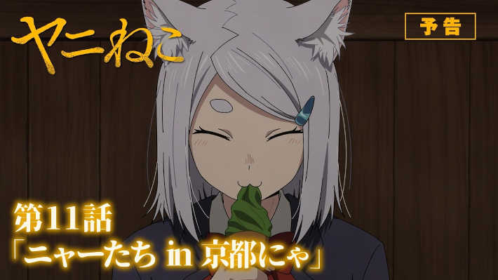 ヤニねこ 第11話「ニャーたち in 京都にゃ」